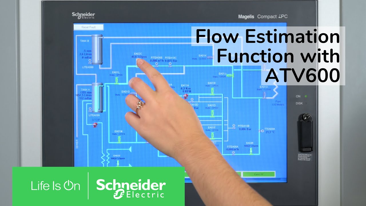 How to set [Flow estimation] with ATV600 on a multipump system? | Schneider Electric