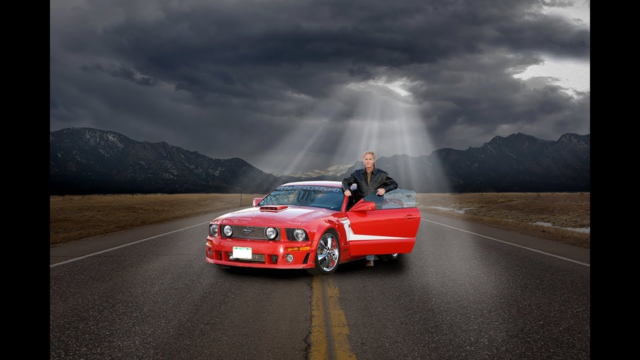 Creating light rays in Photoshop CS6