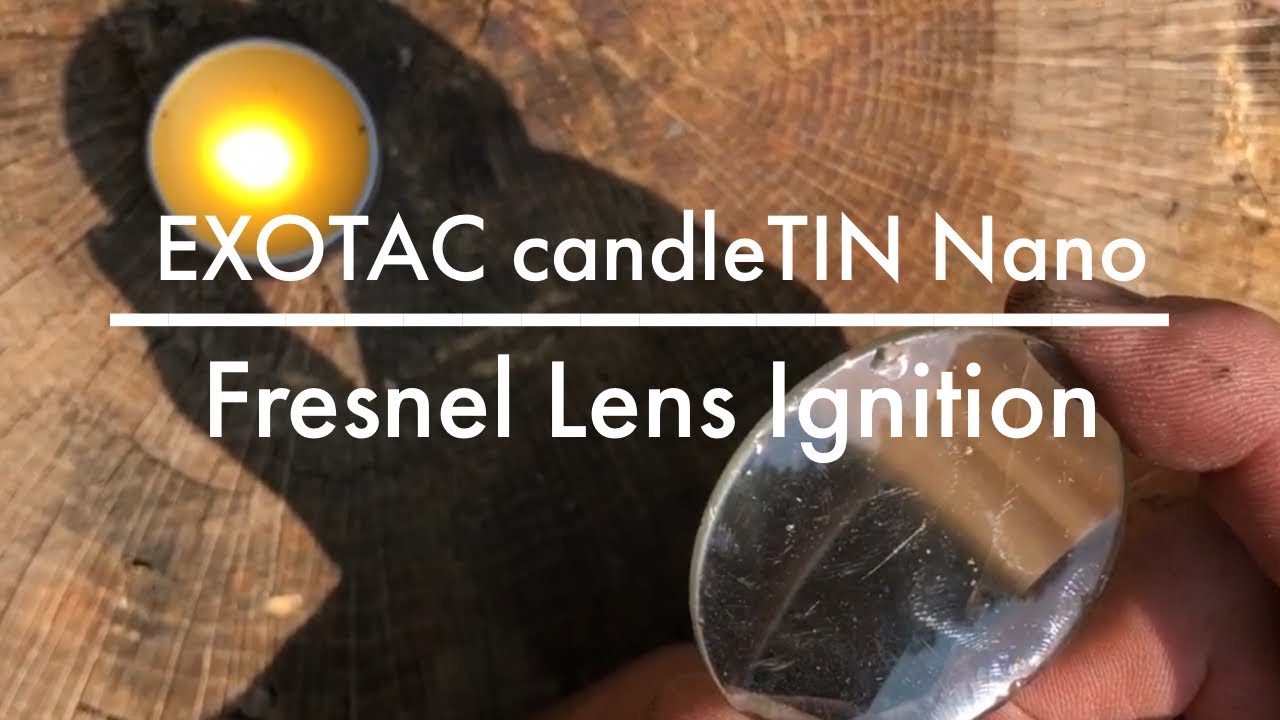 How to start a fire with a LENS! FAST AND EASY!