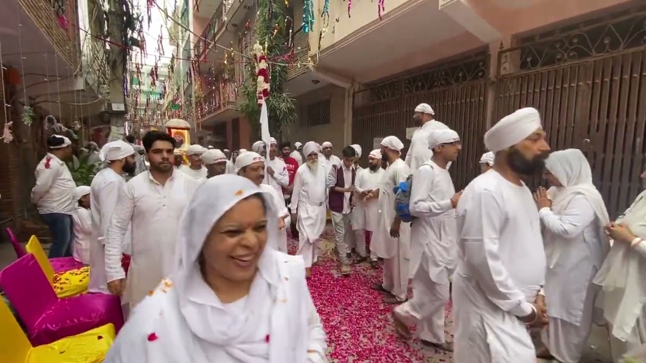 DAS DHARAM \\first day mharaaj ji sahidi yaatra in delhi tilaknagar 🙏🙏dhan guru darshan ji 