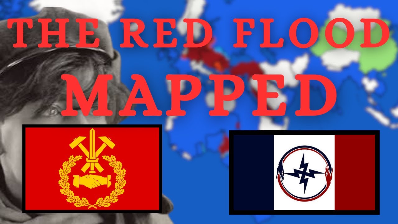 HISTORY OF THE RED FLOOD: MAPPED (HOI4)