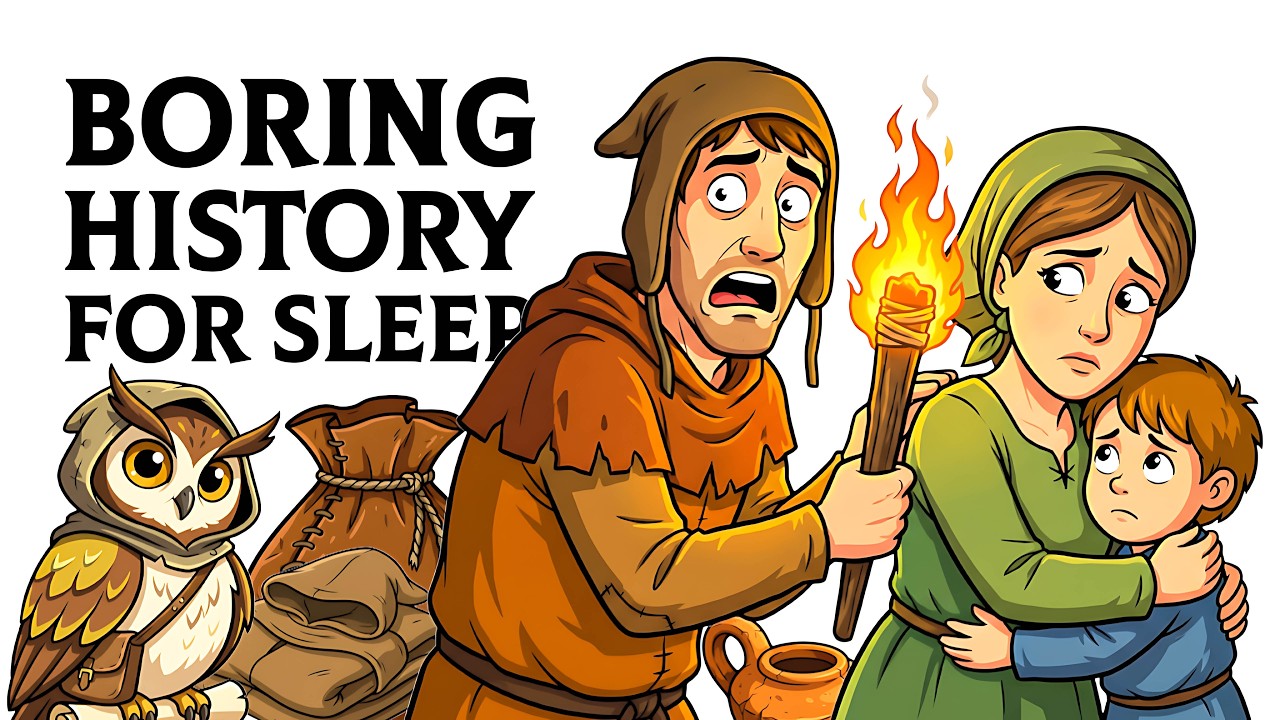 Why So Many Medieval People Were Afraid of the Night | Boring History For Sleep