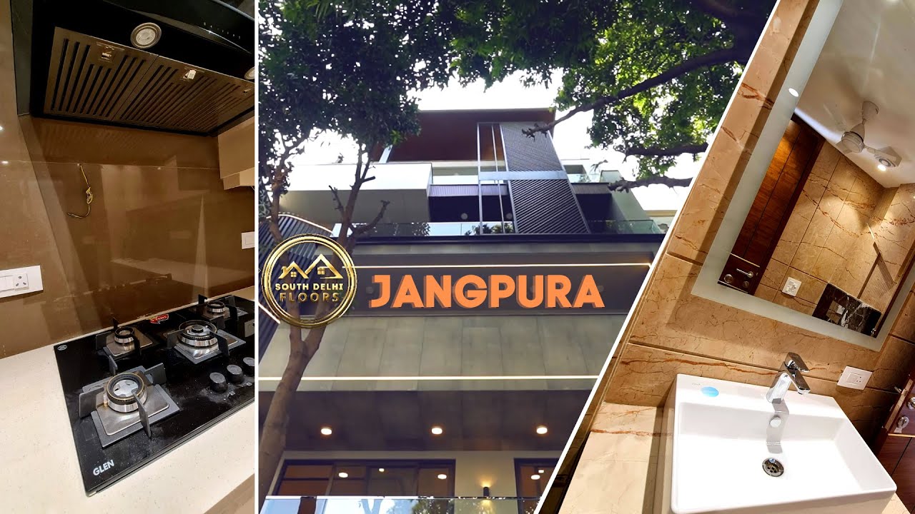 Properties for Sale in Delhi South - 3 BHK Flats in Jangpura Extension - South Delhi Floors