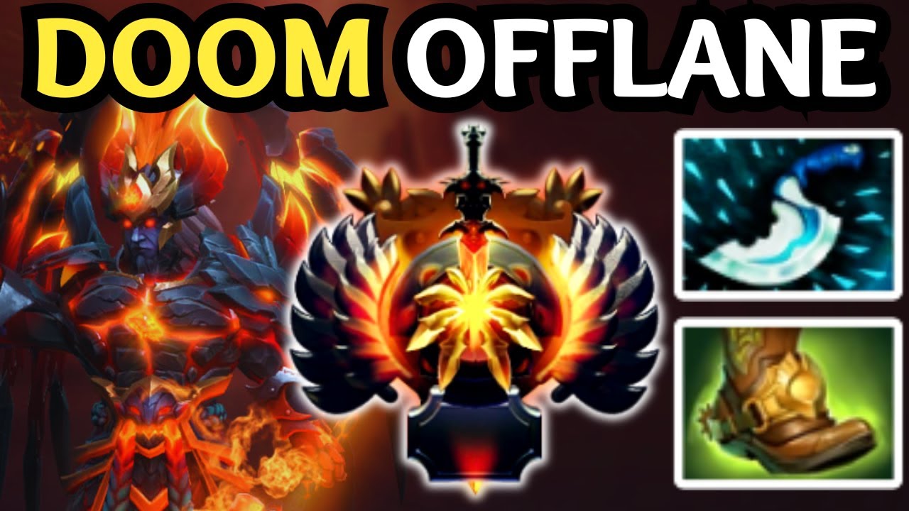 🔥 ONE DOOM, ONE HERO GONE | DOOM OFFLANE | DOTA 2 🔥