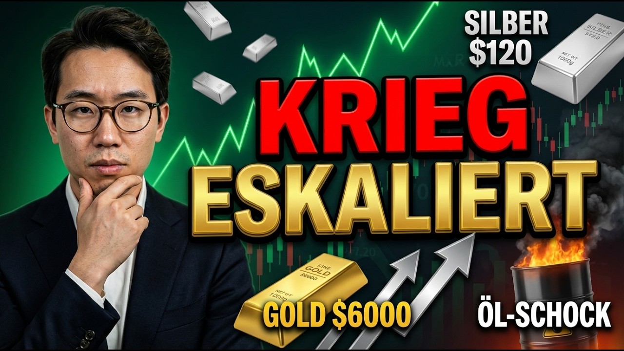 Iran-Krieg eskaliert: Silber bei $120, Gold $6000 im Schattenmarkt, Ölpreis explodiert