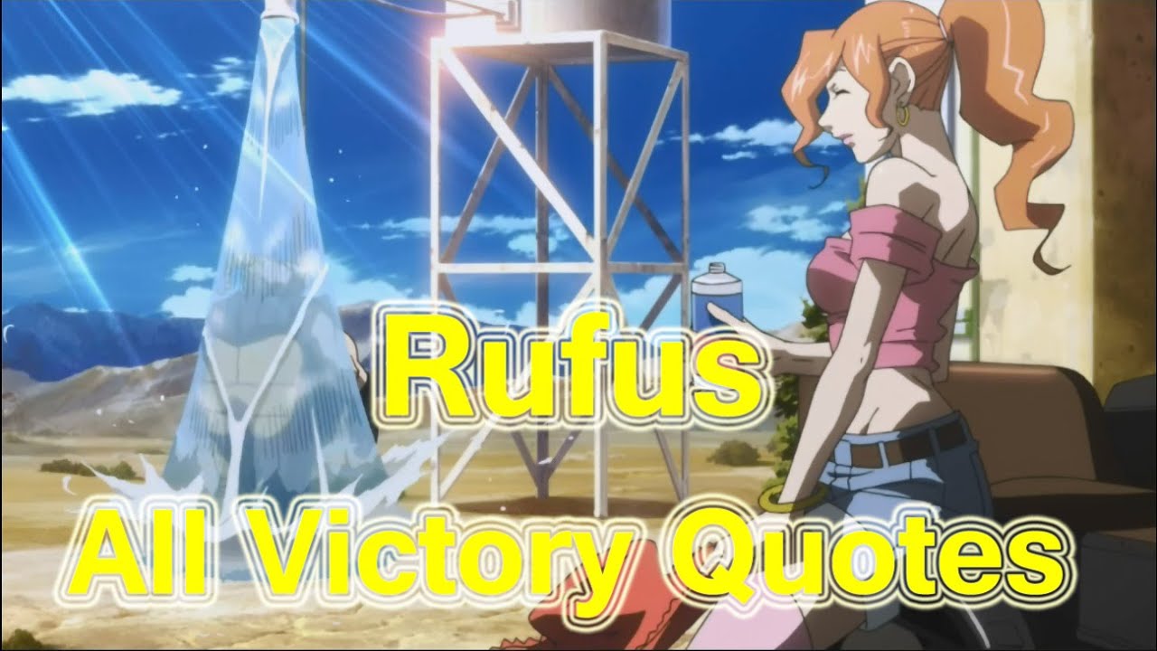 Rufus - All Victory Quotes ( ARCADE MODE ) / Ultra Street Fighter 4