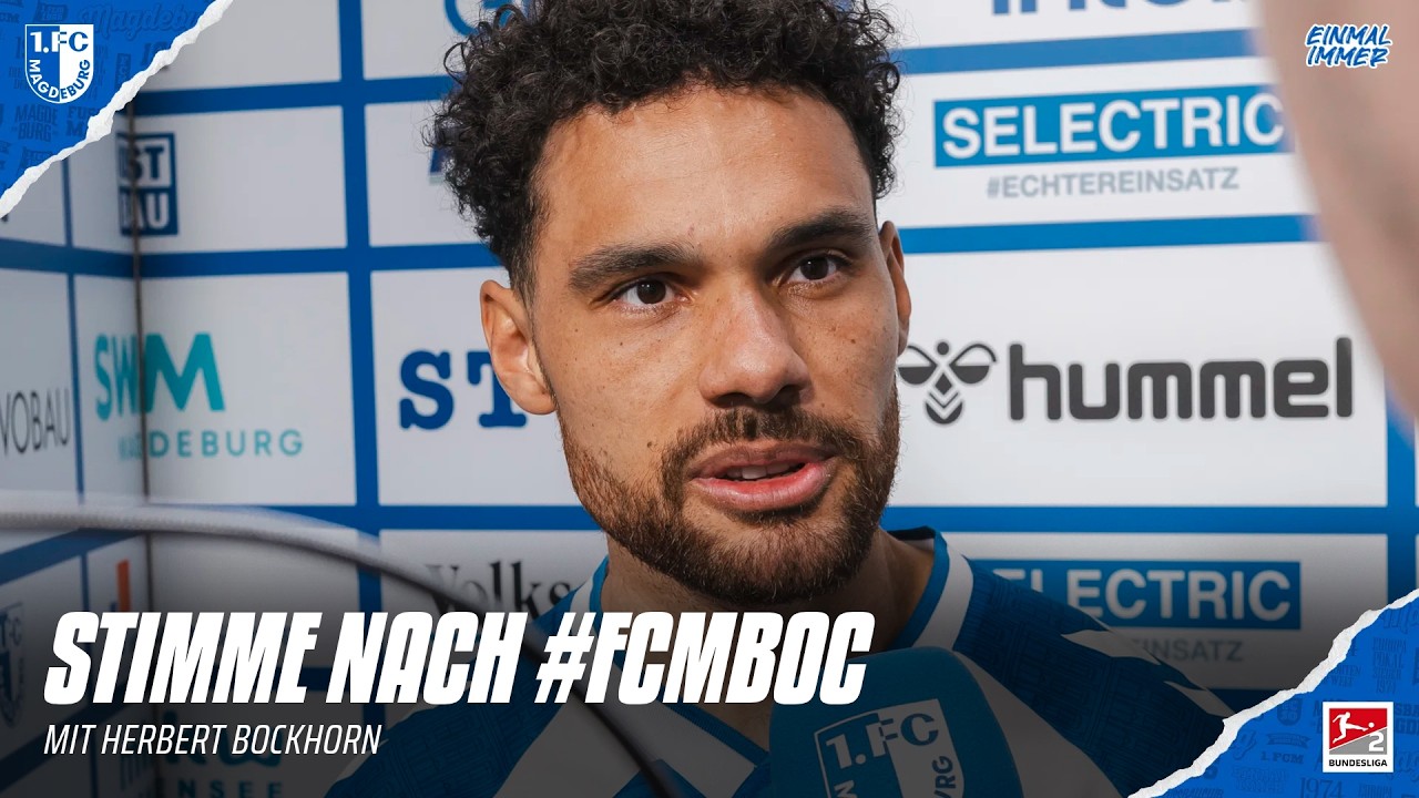 &bdquo;Mit Schwung in die entscheidenden Wochen.&ldquo; | Herbert Bockhorn nach #FCMBOC
