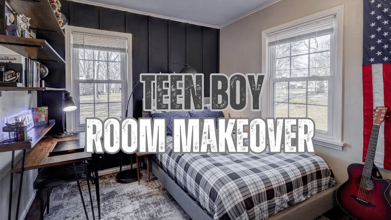 ULTIMATE TEEN BOY BEDROOM MAKEOVER || BUDGET-FRIENDLY DIY