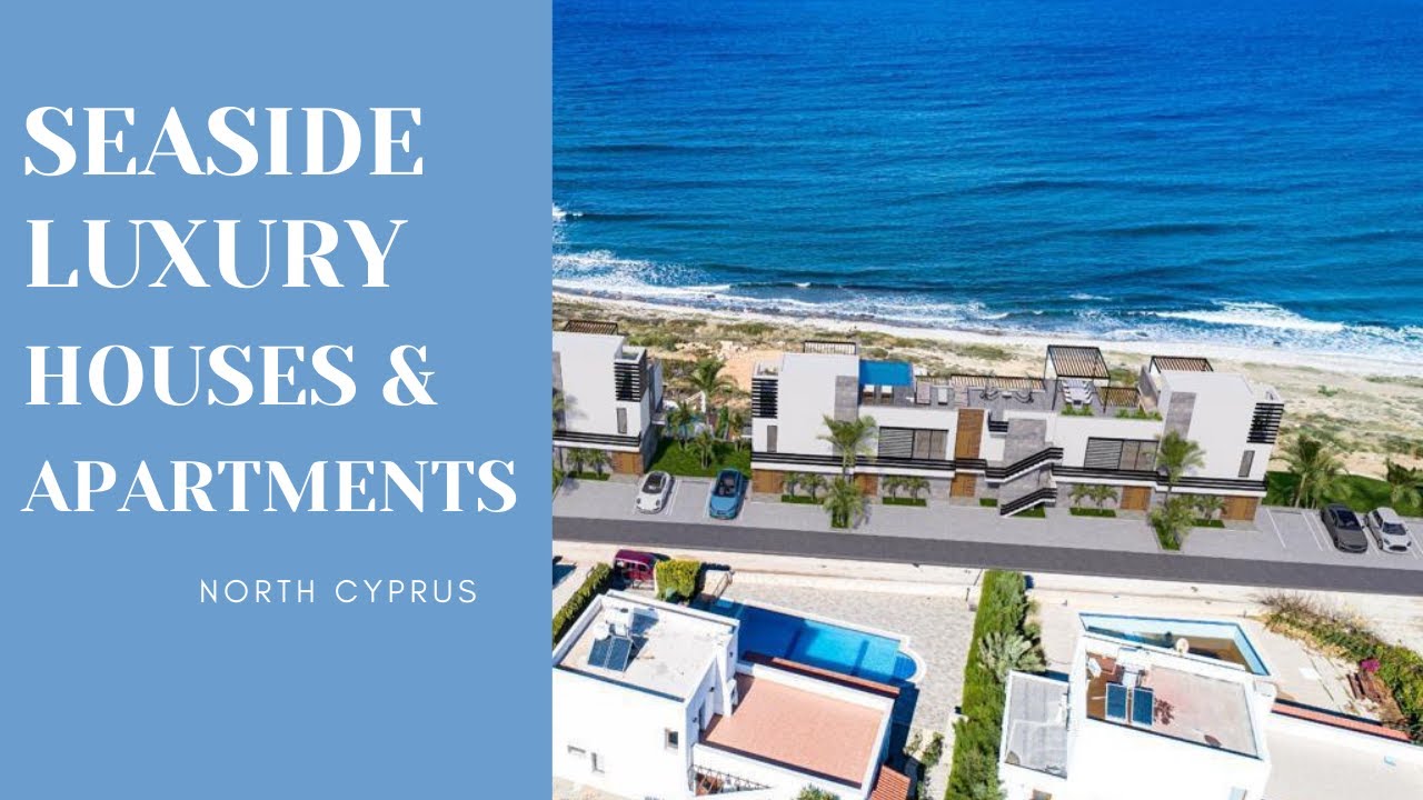 SEASIDE LUXURY HOUSES AND APARTMENTS FOR SALE. NORTH CYPRUS