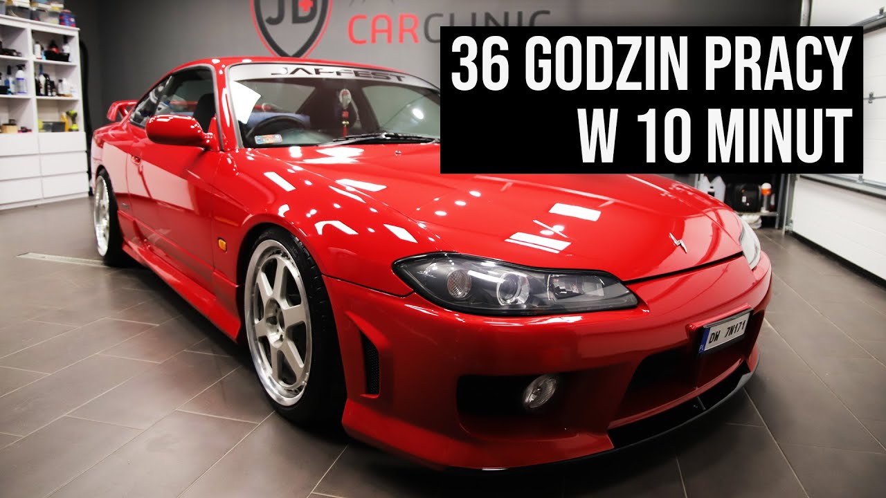 NISSAN SILVIA S15 Spec-S Detailing & Korekta Lakieru