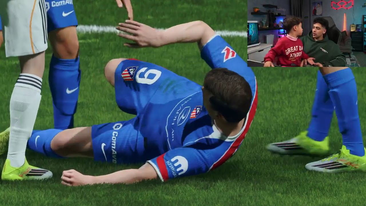 دوشا بيلعب فيفا مع الكروان FC26