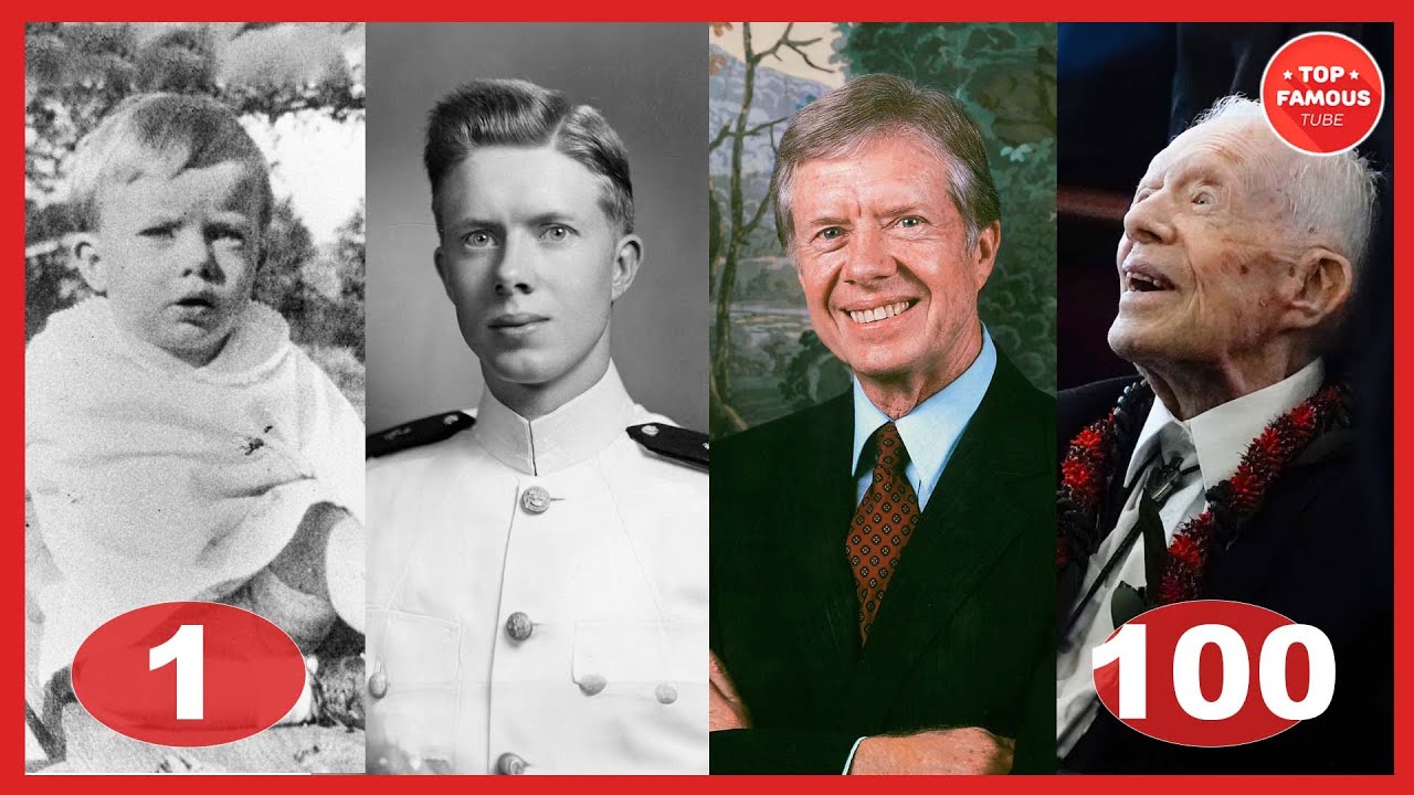 Jimmy Carter ⭐ Tribute ⭐Transformation From 1 To 100 Years Old