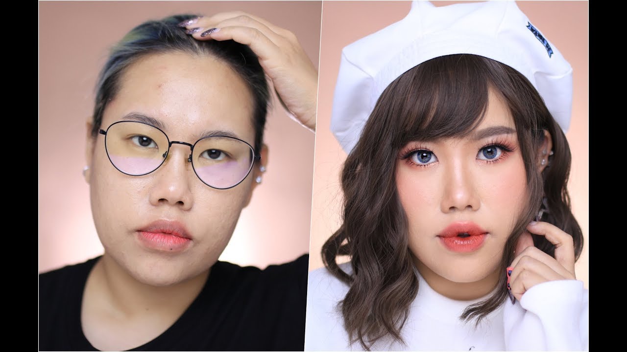 แต่งหน้าโทนสีส้มพีชตามสี Pantone 2019 | Baroctar