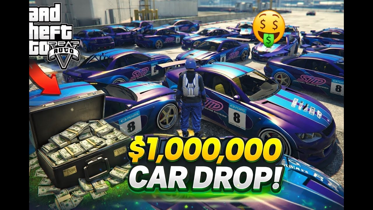 GTA5 ONLINE -  FREE CAR DROP