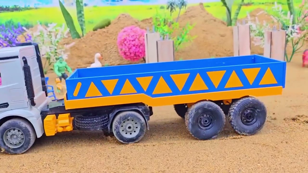 Mini Concrete House Build After Storm 🌪️ | DIY Mini Village Construction #shorts