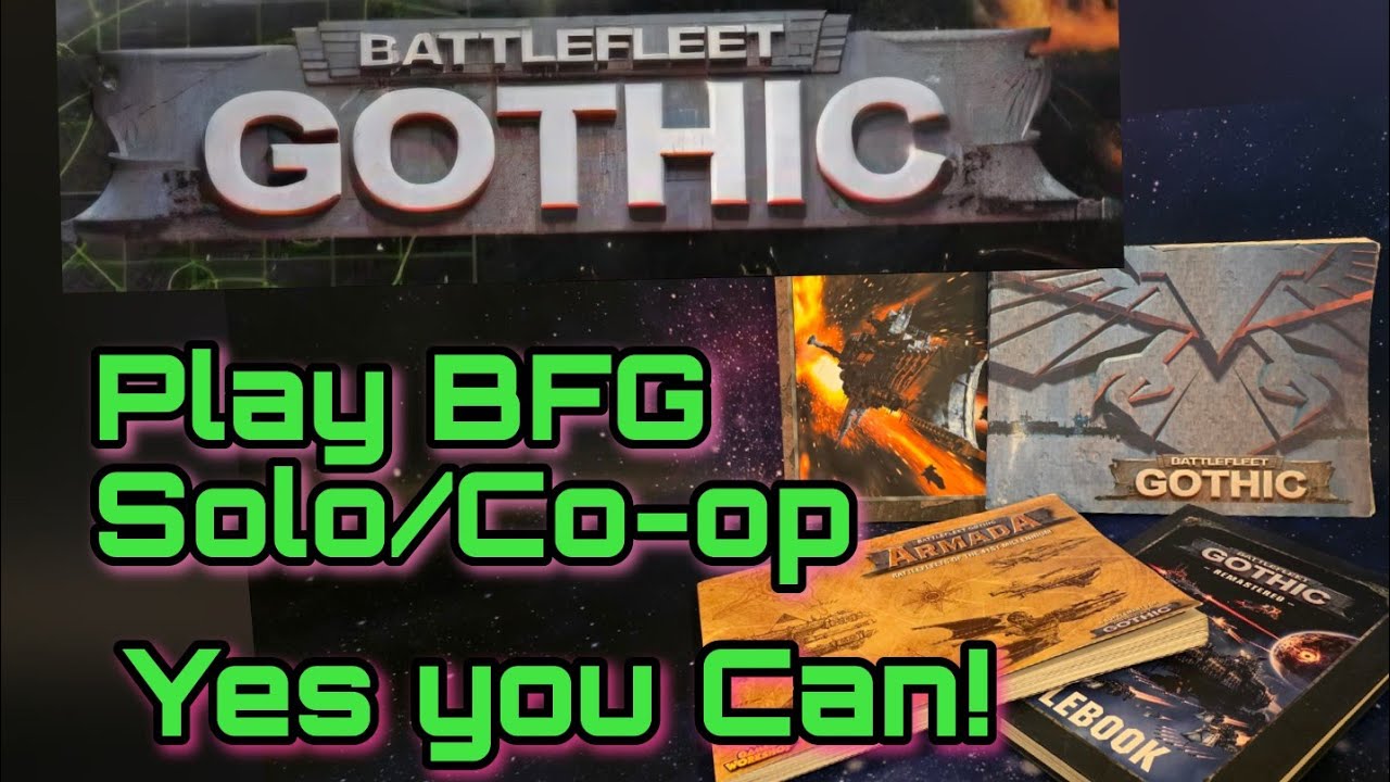 Играйте в Battlefleet Gothic в одиночку или в кооперативе. Да, вы можете!