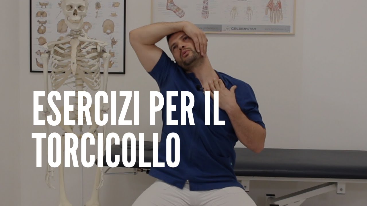Esercizi per il torcicollo