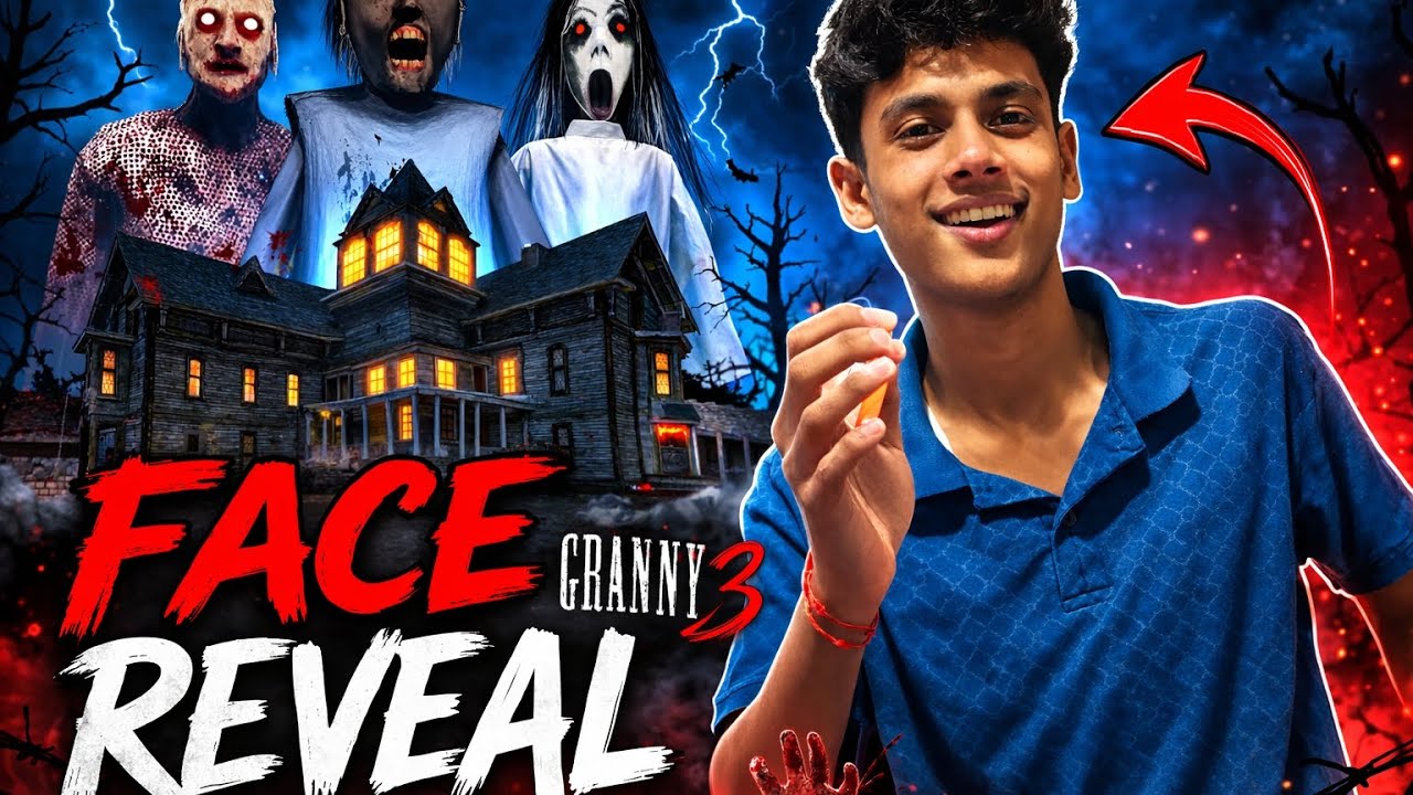 Face Reveal ho gya🤭! Finally, Granny 3 se door escape ho gya🥳 
