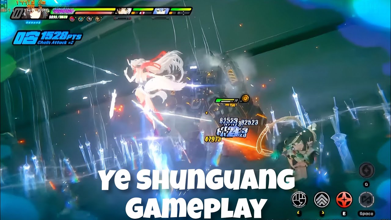 Zenless zone zero Ye shunguang | Dialyn | Lucia | team showcase gameplay