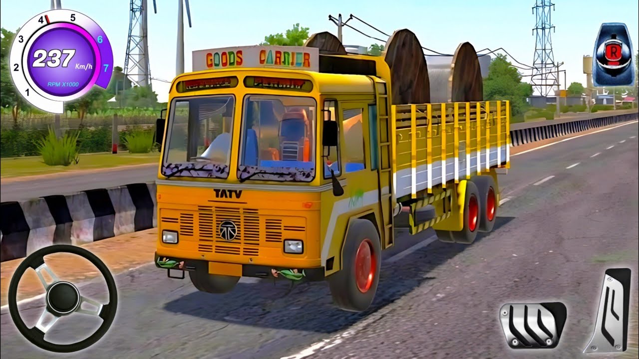 Indian Truck Driving Simulator 3D - Heavy Cargo Transport Mission India - Android GamePlay