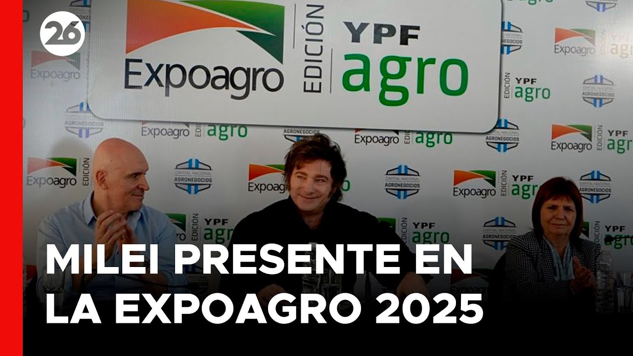 ARGENTINA | Javier Milei en la Expoagro 2025