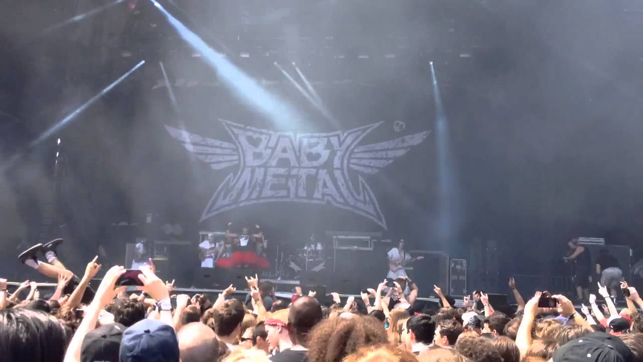 Baby metal live heavy Montréal 2014