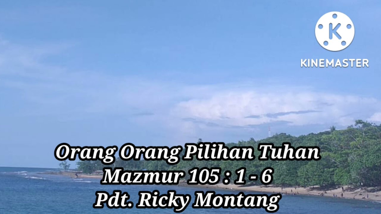 Orang-Orang Pilihan Tuhan, Mazmur 105:1-6 (@pdt.rickymontang)