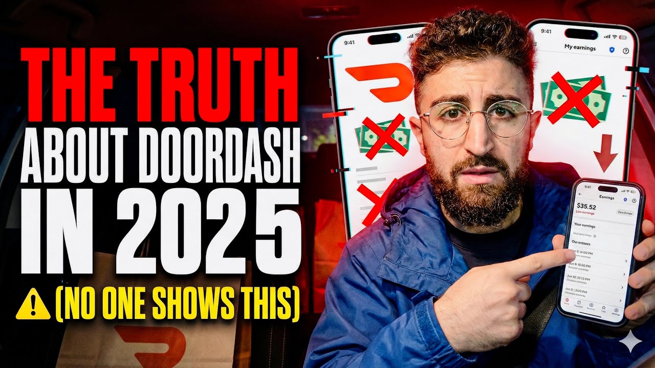ПРАВДА о доставке DoorDash в 2025 году (никто этого не показывает)