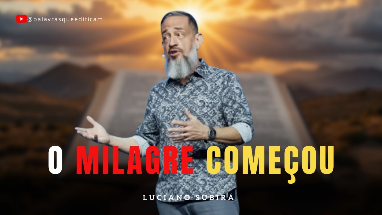 Luciano Subirá |O Céu está se movendo, Deus Já Está Agindo Mesmo Que Você Não Veja