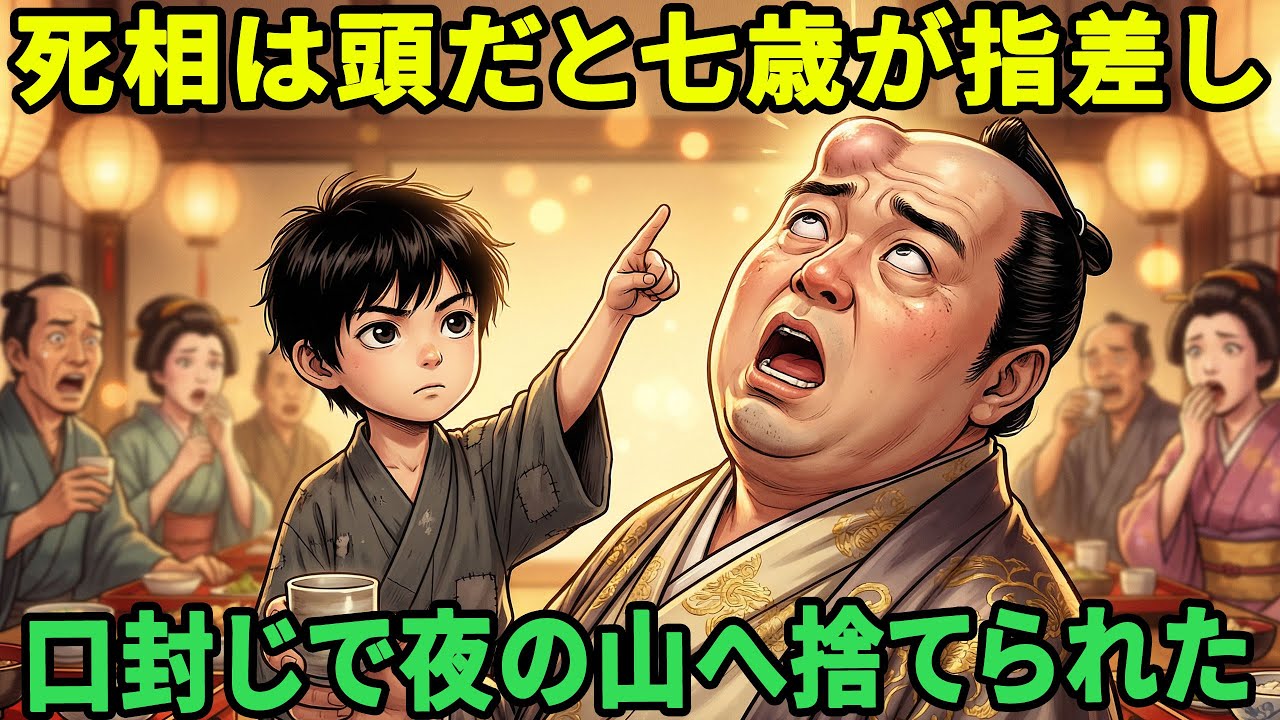 人の顔で未来が見える七歳の下男孤児。還暦祝いで「死相」を告げた夜、山へ捨てられた | 野談 | 伝説 | 昔話 | 説話 | 民話