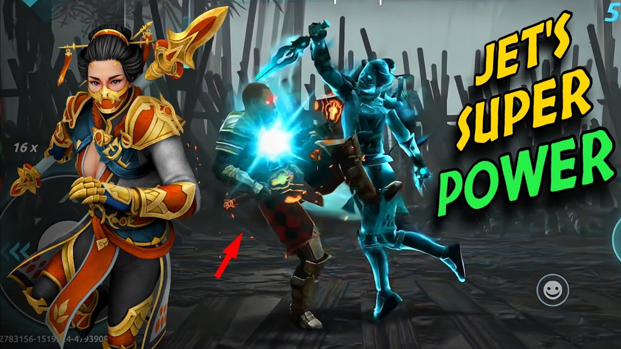 Only Jet Has these Secret Super Powers // Shadow Fight 4 Arena