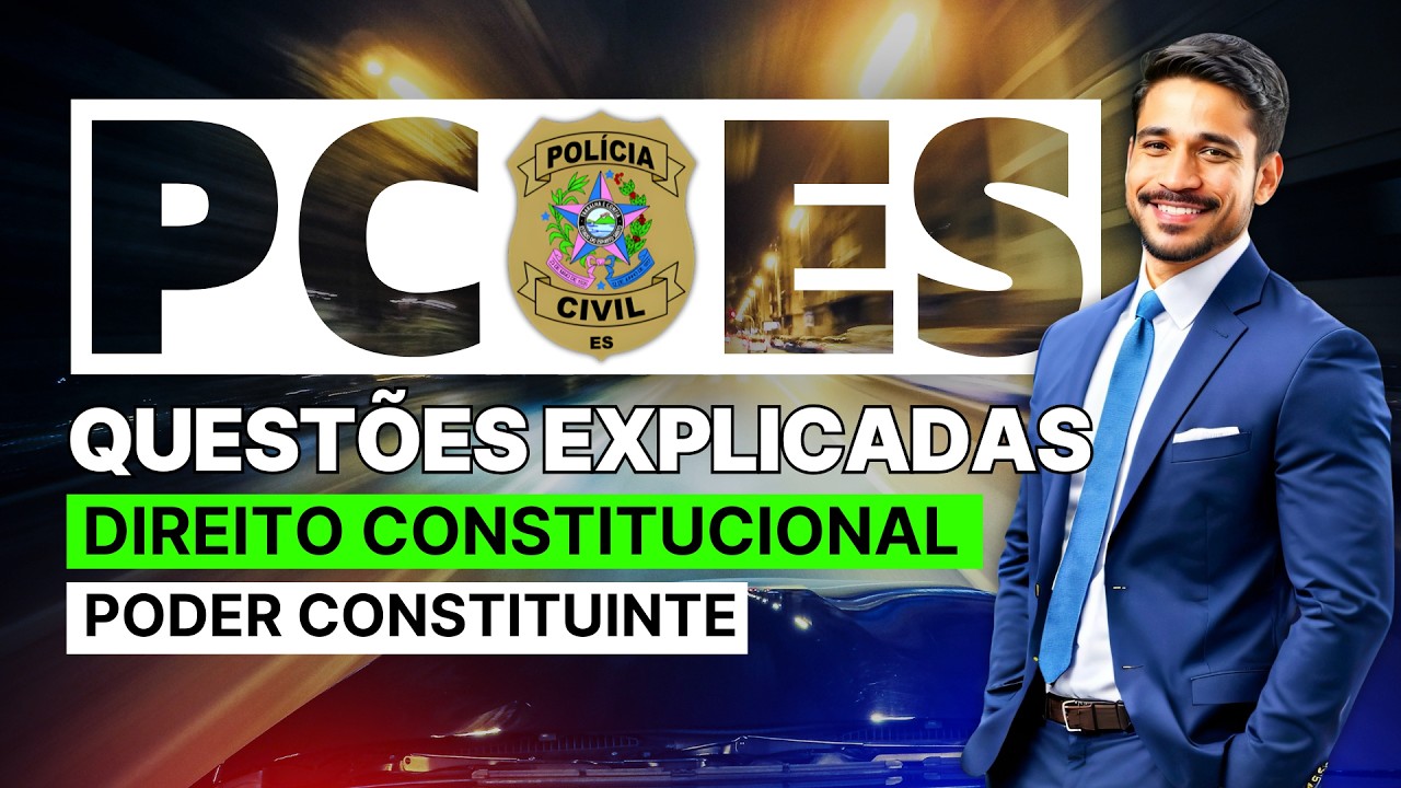 Aula 01 | Constitucional | Poder Constituinte - Questões Explicadas IBADE
