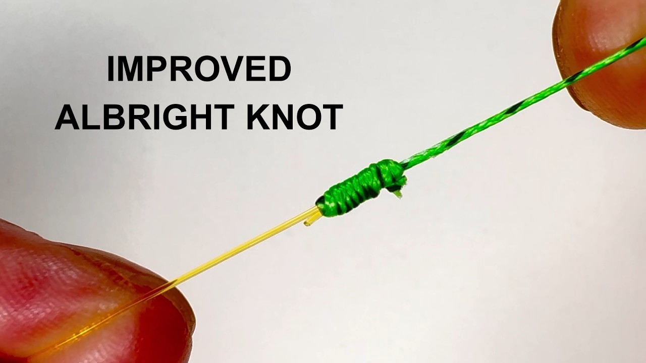How to Tie the Improved Albright Knot | Fishing Knot Guide