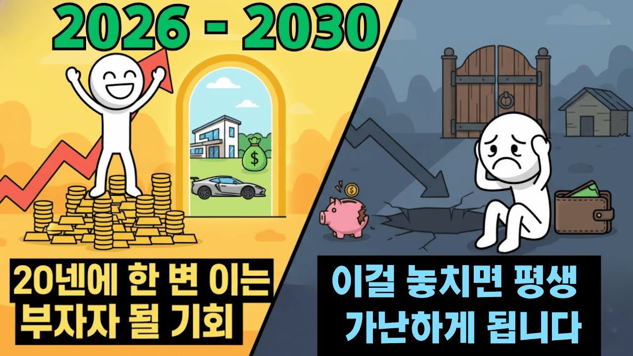 2026-2030: 20년에 한 번 오는 부자가 될 기회, 이를 알아채지 못하면 평생 가난할 것이다