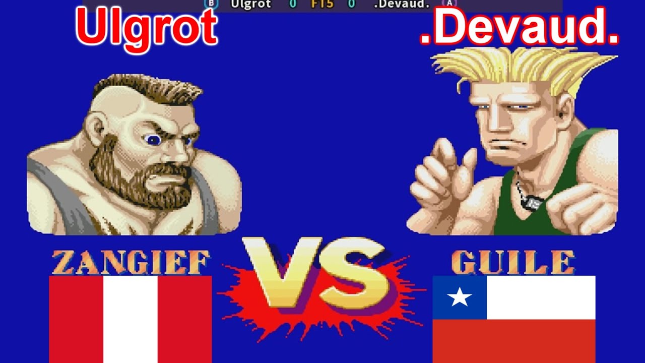 Street Fighter II': Champion Edition - Ulgrot vs .Devaud. FT5