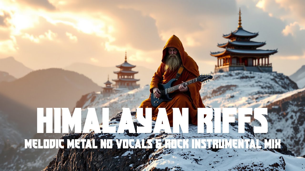 Himalayan Riffs: Melodic Metal No Vocals & Rock Instrumental Mix 🏔️🎸⚡