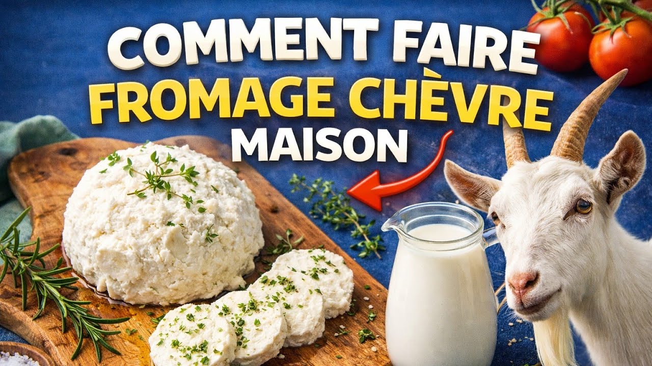 comment faire fromage de ch&egrave;vre maison