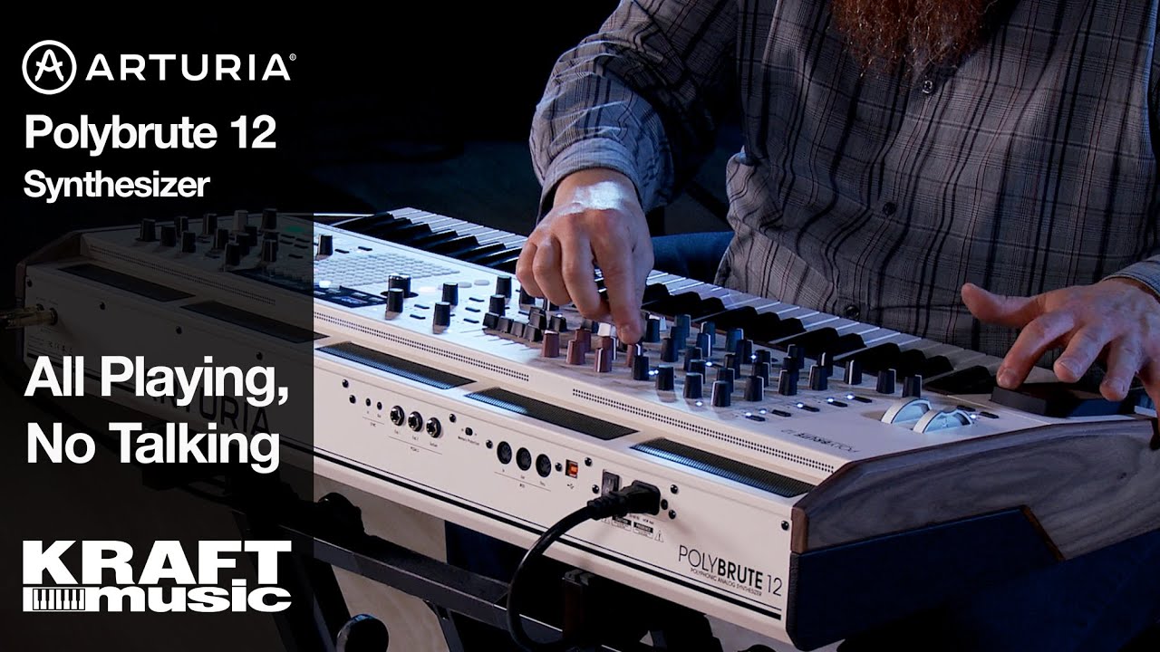 Arturia Polybrute 12 Synthesizer - All Playing, No Talking