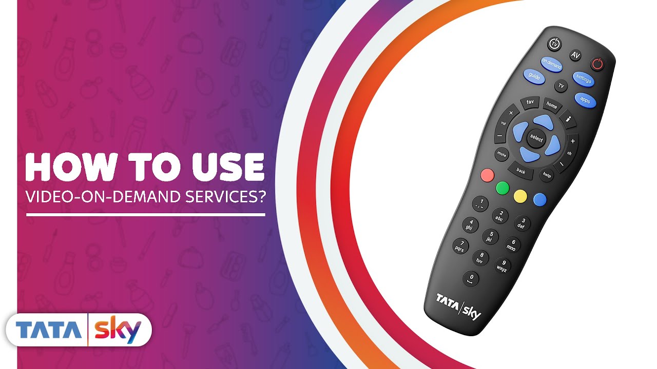 Tata Sky | DIY |  How to use Tata Sky on-demand service?