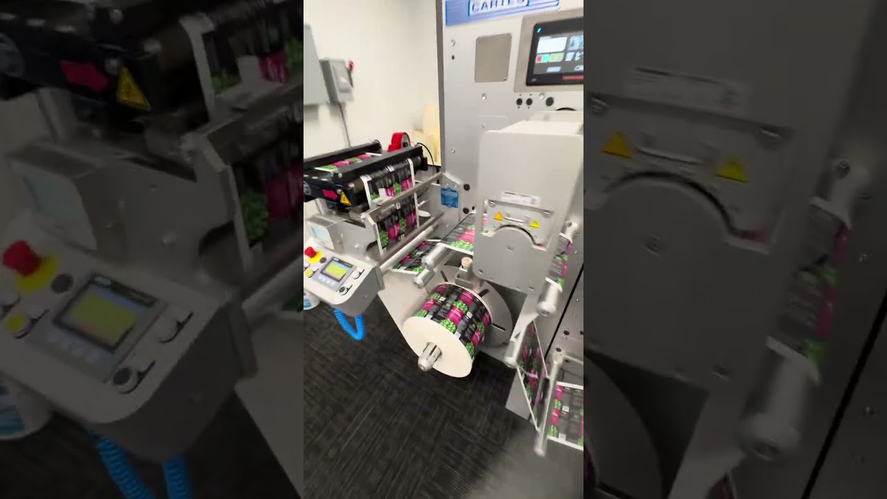 Cartes laser label cutting finishing machine issues with back cutting a lot of issues