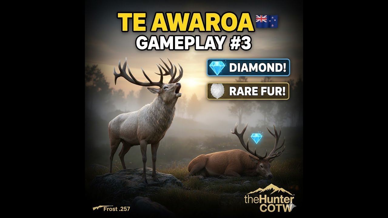 Red Deer Drink Zone Grind! | Huge Diamond & Mystery Rare | Te Awaroa Part #3