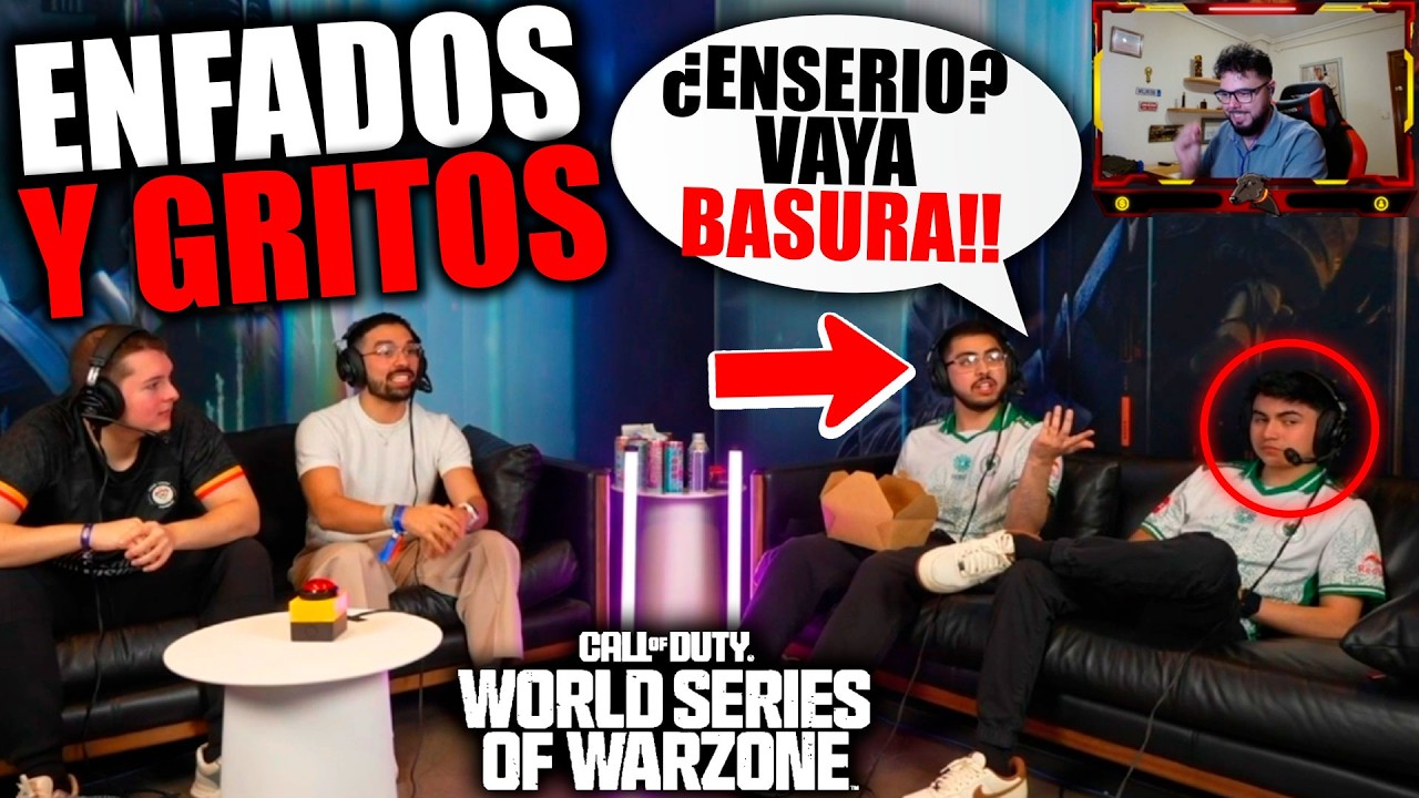 SE ENFADAN en DIRECTO con ACTIVISION los PROS de WARZONE!!