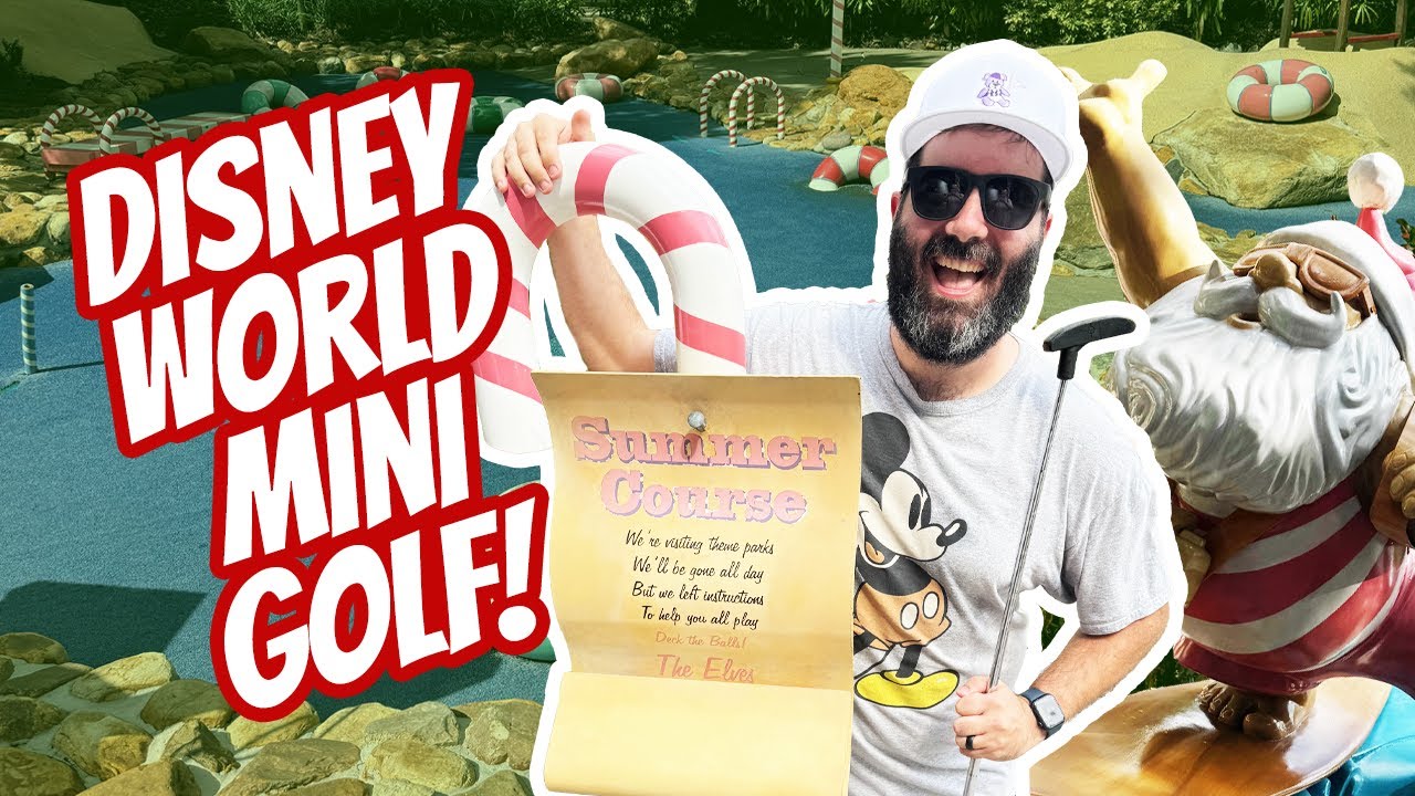 Santa's Favorite Mini Golf is at Walt Disney World!