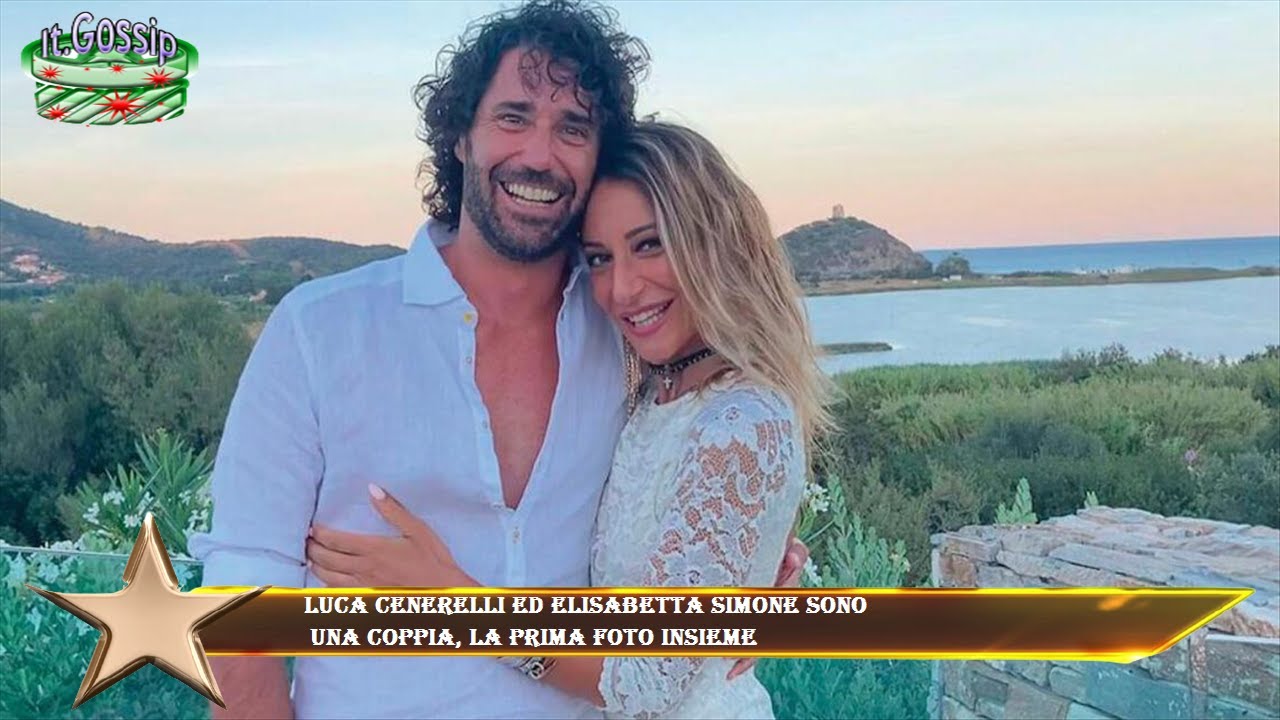 Luca Cenerelli ed Elisabetta Simone sono  una coppia, la prima foto insieme