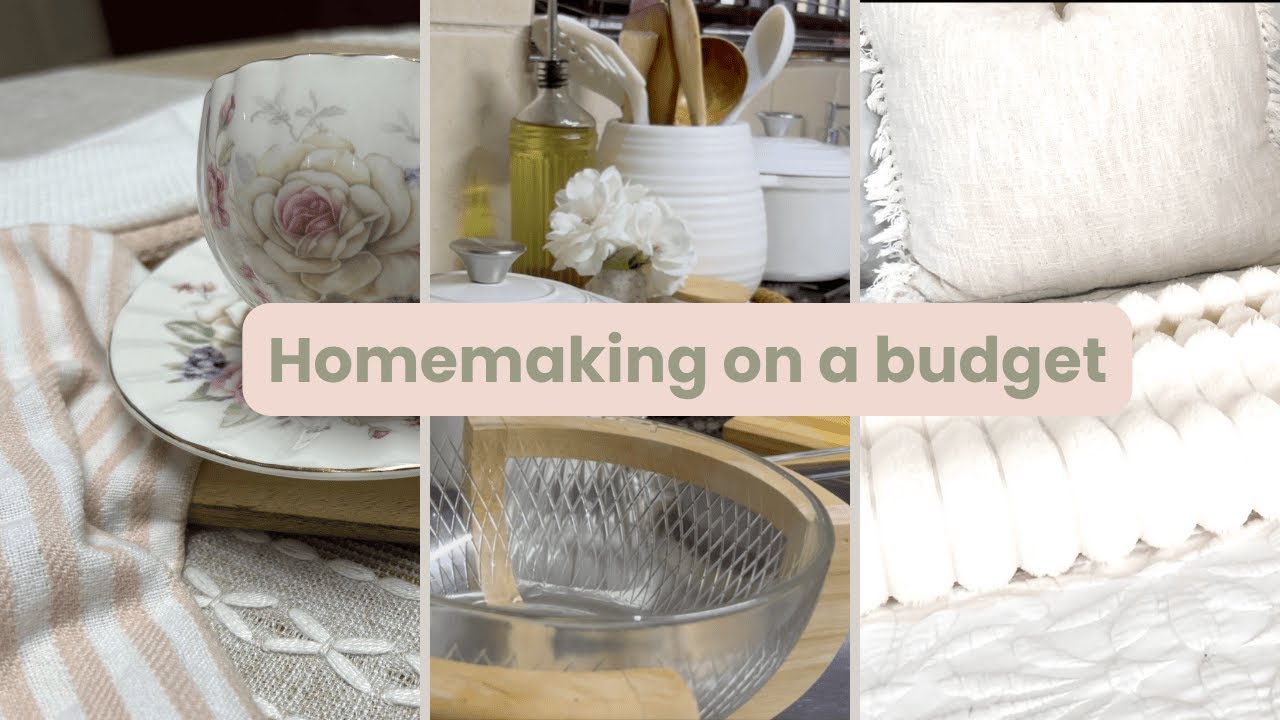 Frugal ways to make your house a home | Homemaking vlog | Budget -friendly homemaking tips