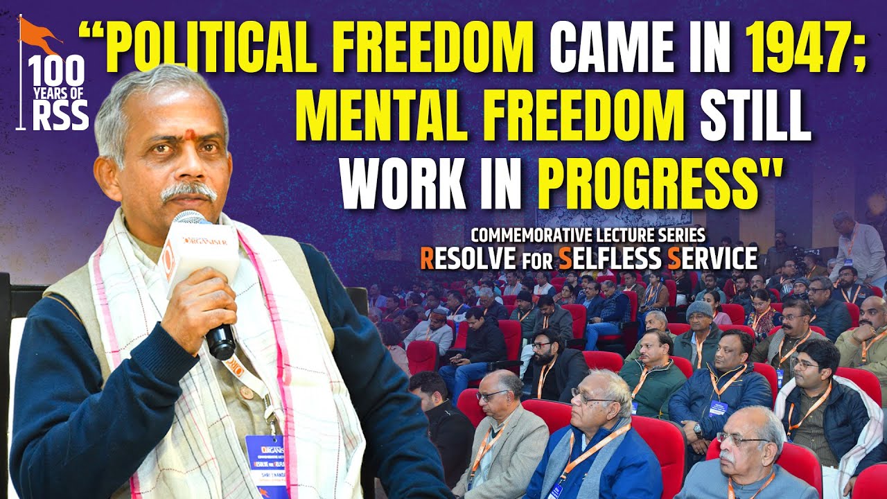 Are We Still Stuck In 1947? J Nandakumar Explains | 100 Years of RSS