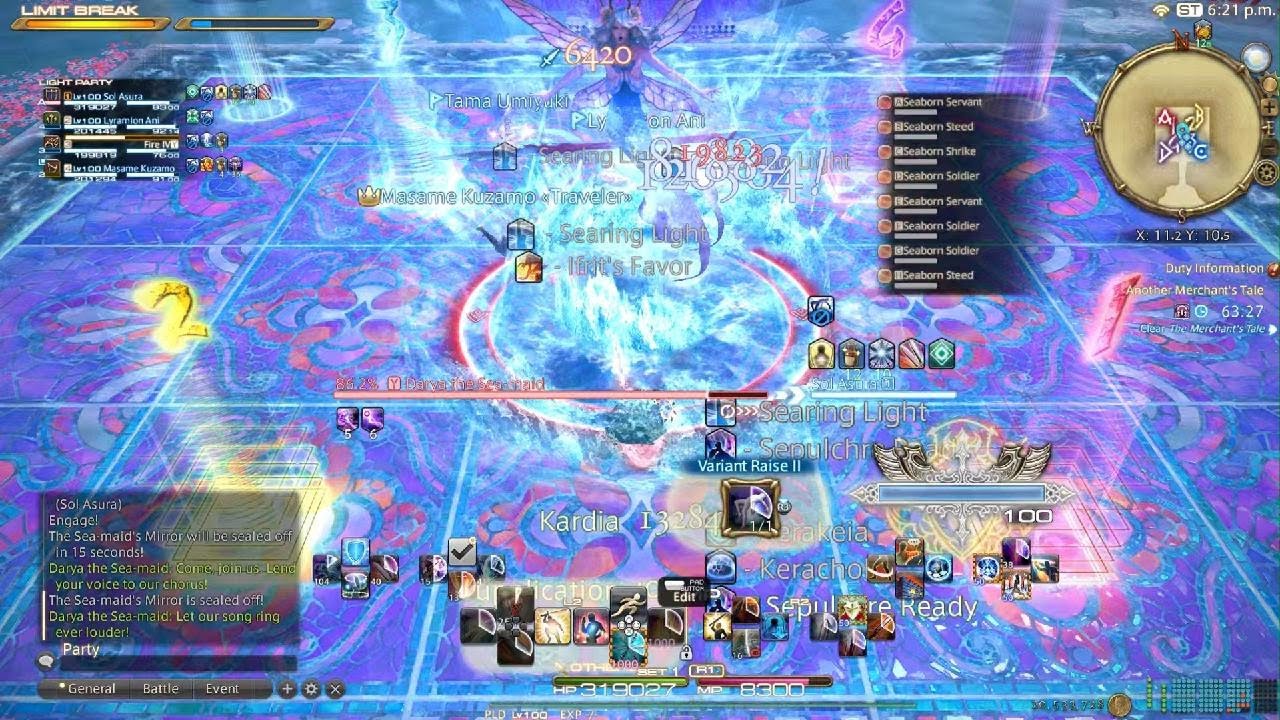 FFXIV - Another Merchant's Tale - Darya the Sea-maid (First Boss) - PLD POV