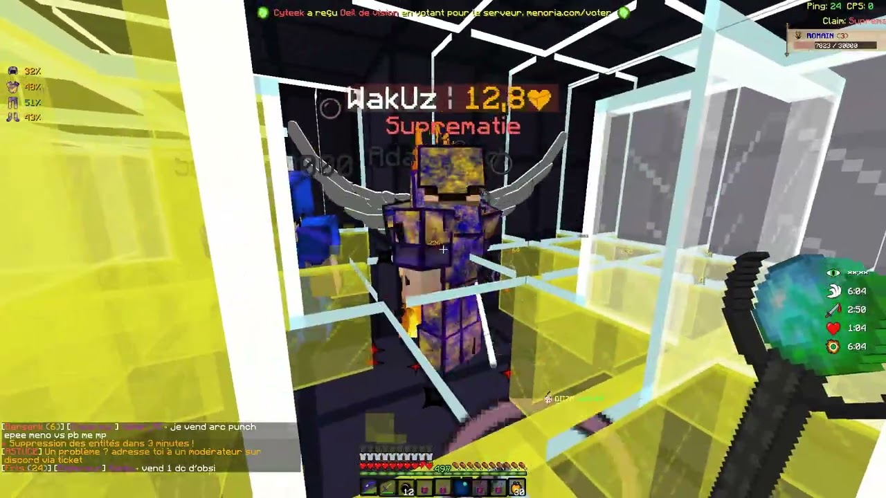 🙊 Je SAUVE un ABONNÉ d'une TRAP NO-BACK, DROP de P4 sur Menoria ! (cc 1000 crédits)