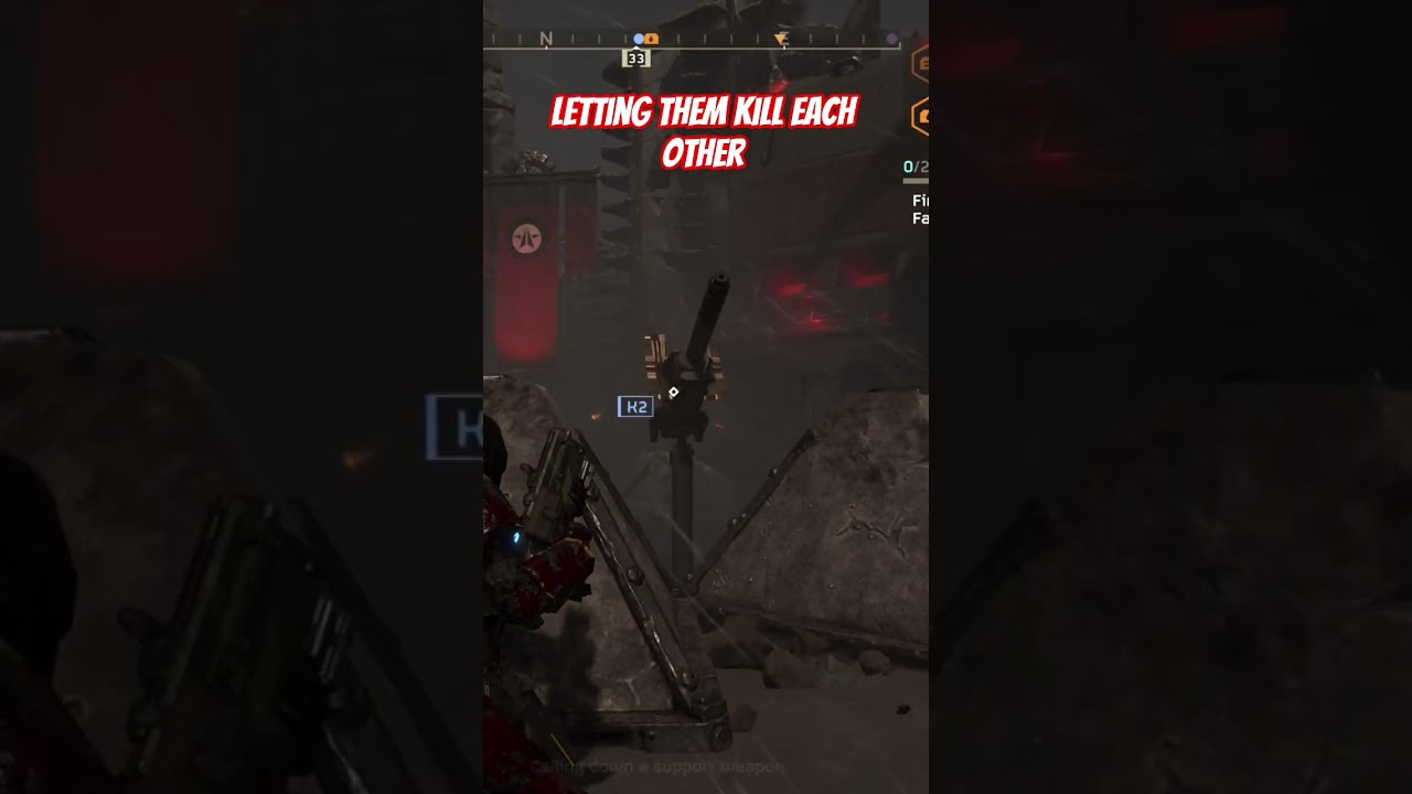 letting them kill each other in Helldivers 2