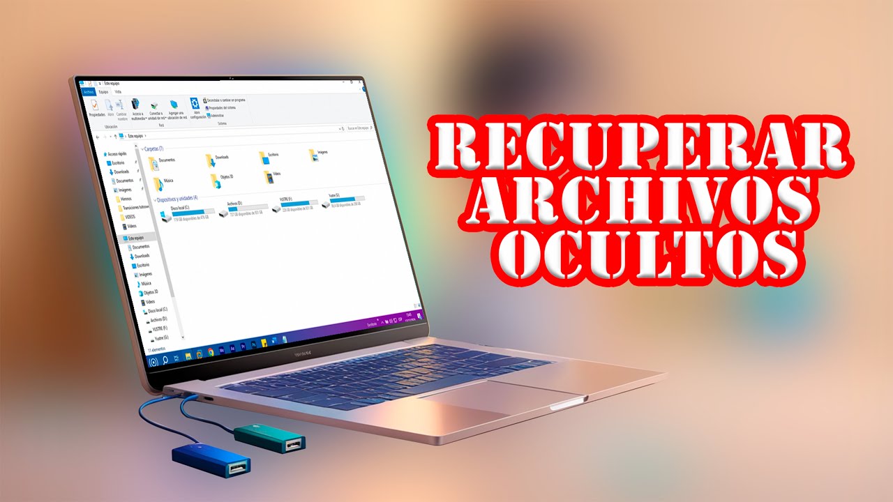 Cómo ver y recuperar archivos ocultos en tu USB o disco duro paso a paso